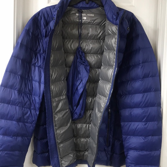 NWT Michael Kors Men Moto Puffer Jacket - Picture 6 of 7